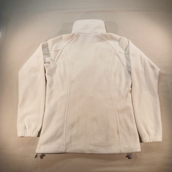 Columbia Women’s Small Full Zip Fleece w/ Breast Cancer Awareness Ribbon - Picture 7 of 8